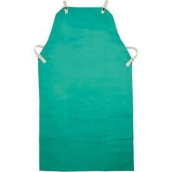 Pip Ironcat Irontex® Flame Retardant Cotton Apron, Green, 24" W x 36" L, All Cotton 7080/36